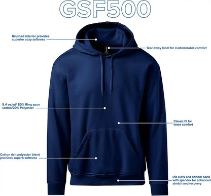 Gildan Adult Softstyle Hoodie Sweatshirt, Style GSF500