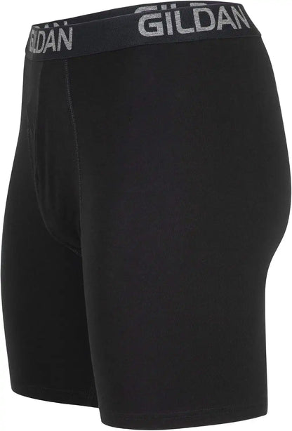 Gildan Men's Underwear Cotton Stretch Boxer Briefs, Multipack