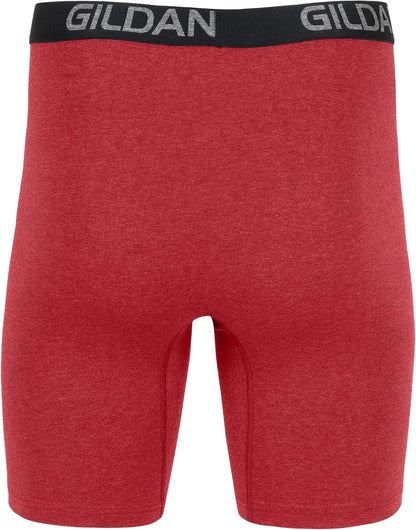 Gildan Men's Underwear Cotton Stretch Boxer Briefs, Multipack