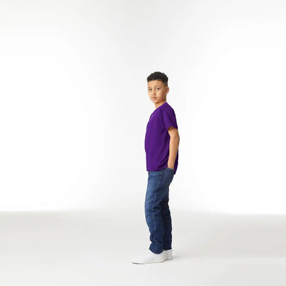 Gildan Unisex-Child Gildan Youth Heavy Cotton T-Shirt, Style G5000b, 2-Pack