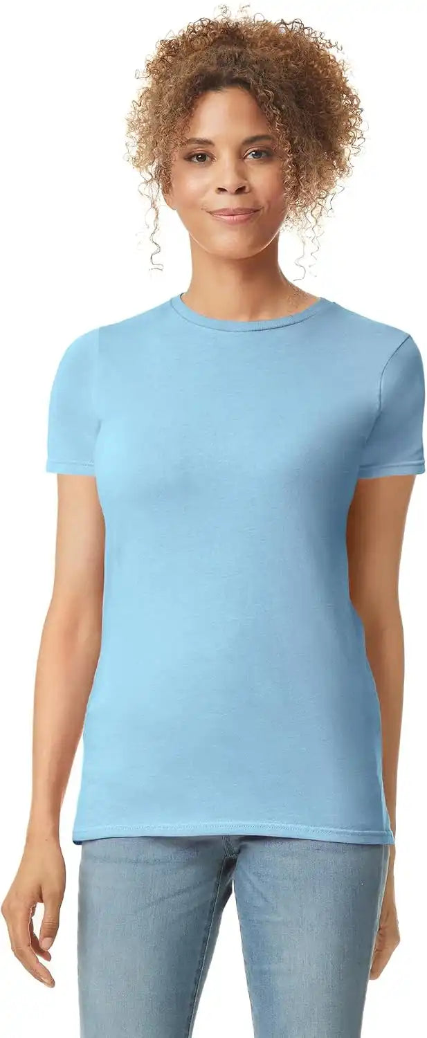 Gildan Womens Softstyle Cotton T-Shirt, Style G64000l, Multipack