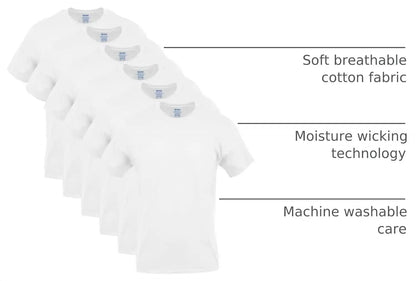 Gildan Men's Crew T-Shirts, Multipack, Style G1100