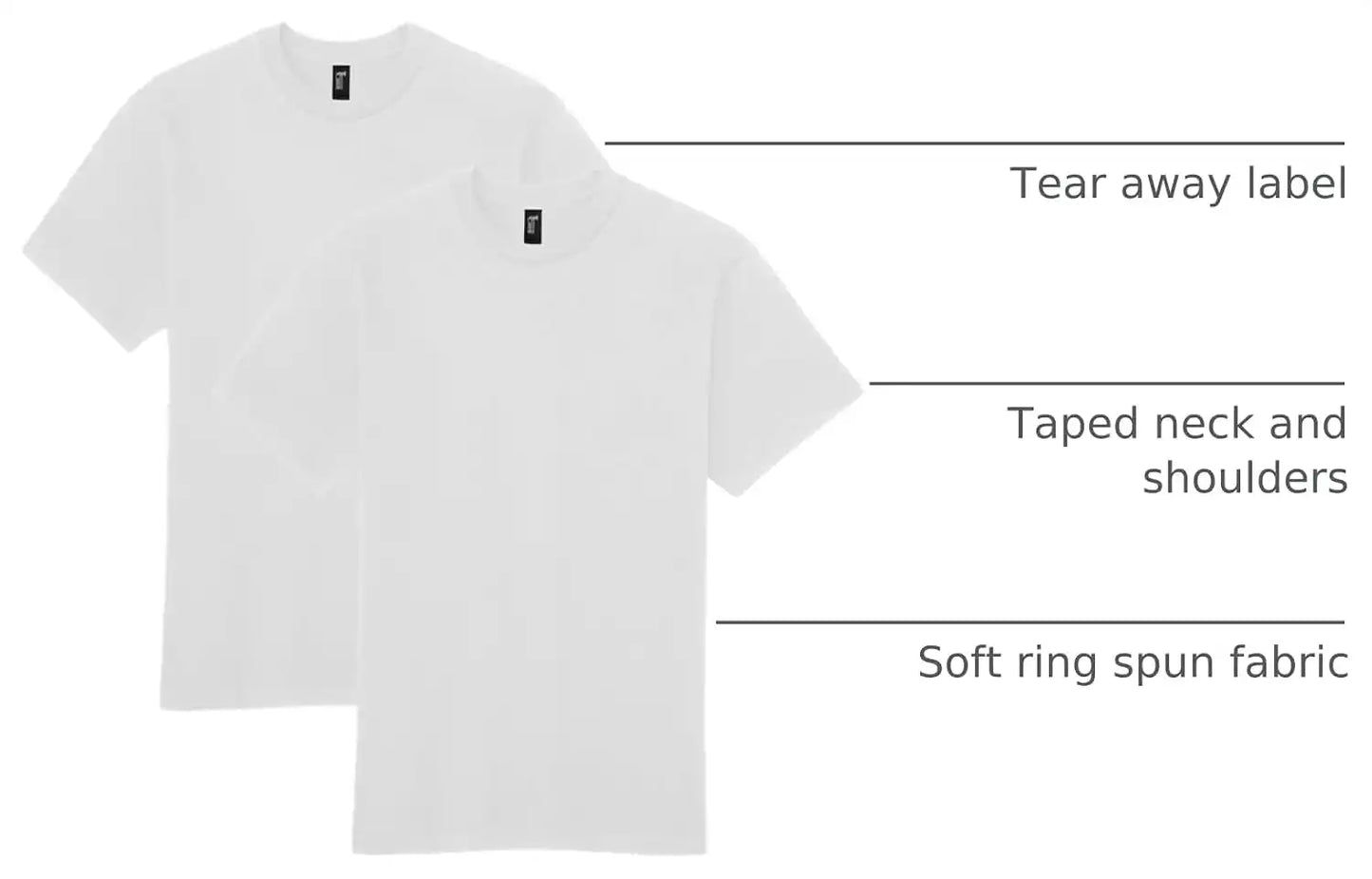 Gildan Hammer Adult T-Shirt, 2-Pack, Style GH000