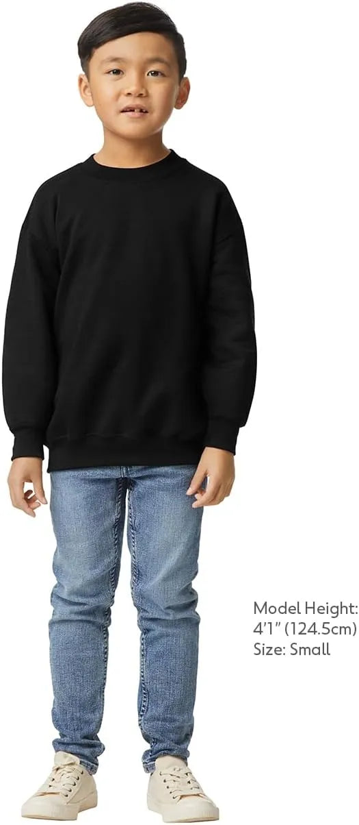 Gildan Kids' Fleece Crewneck Sweatshirt, Style G18000b