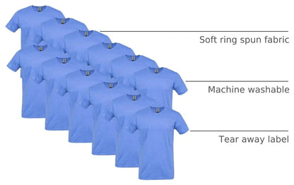 Gildan Adult Softstyle Cotton T-Shirt, Style G64000, Multipack
