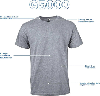 Gildan Adult Heavy Cotton T-Shirt, Style G5000