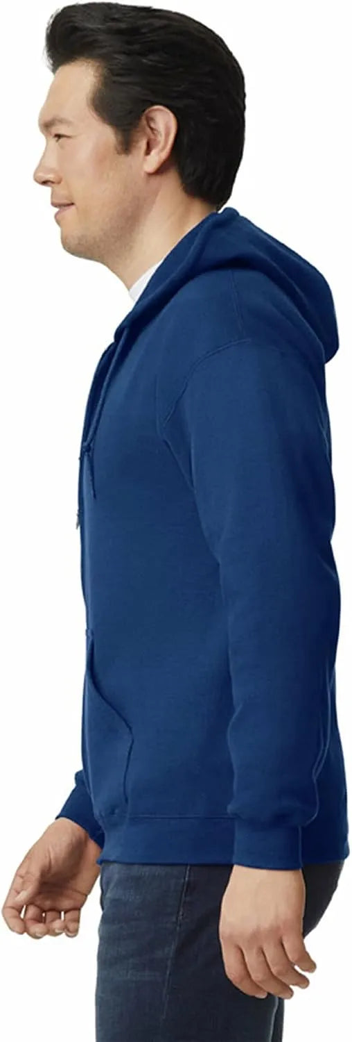 Underground Printing Unisex Adult Fleece Zip Hoodie Sweatshirt, Style G18600, Multipack