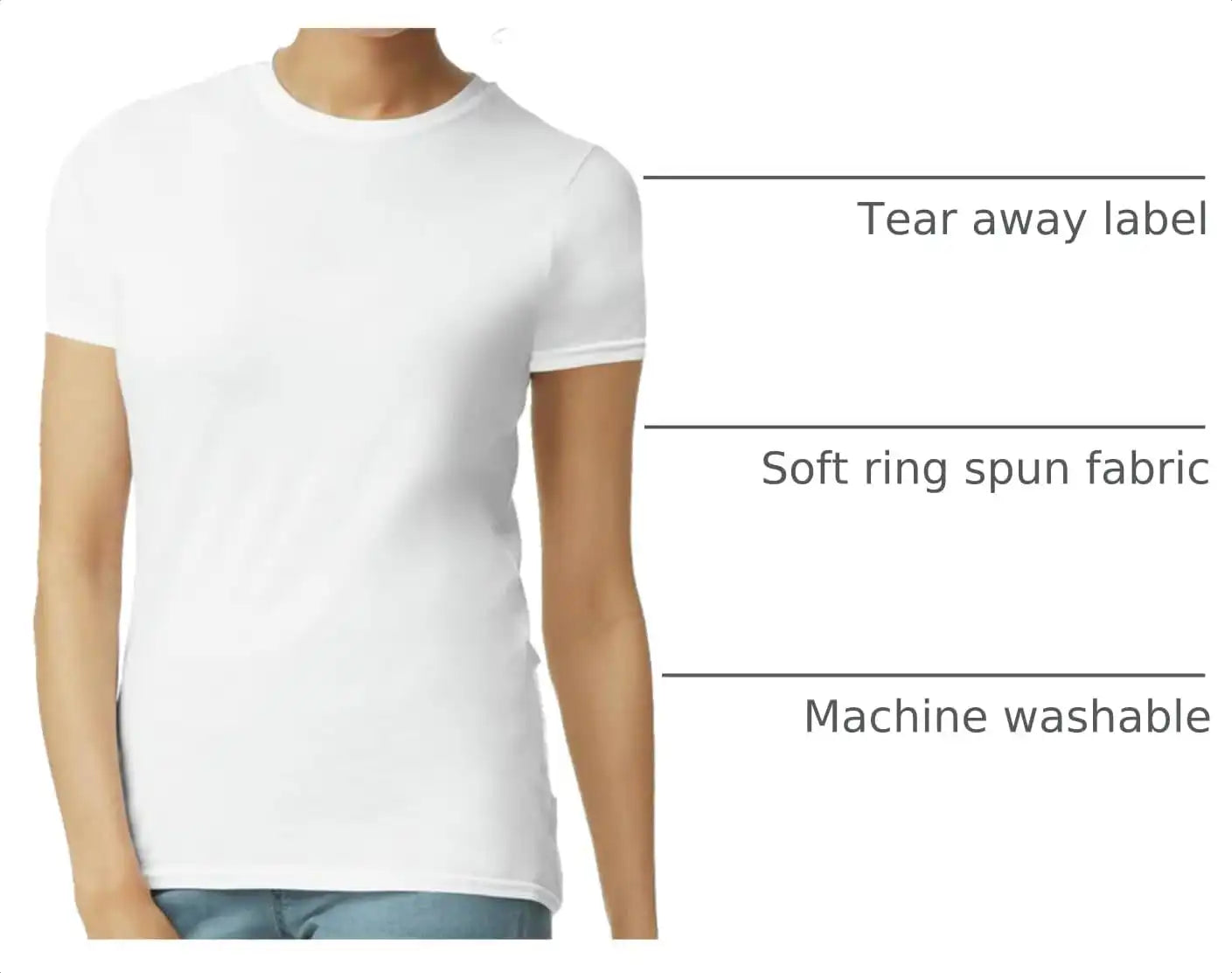 Gildan Womens Softstyle Cotton T-Shirt, Style G64000l, Multipack