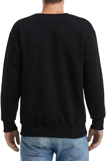Gildan Hammer Adult Crew Sweatshirt, Large, Black