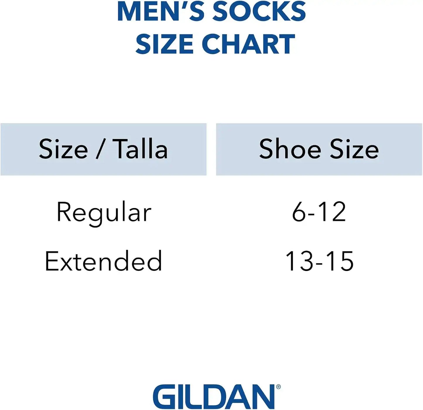 Gildan Men's Polyester Half Cushion Mid-Crew Socks, 12-pack