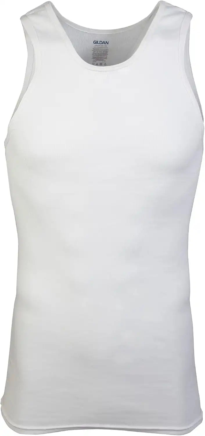 Gildan Men's A-Shirts Tanks Multipack