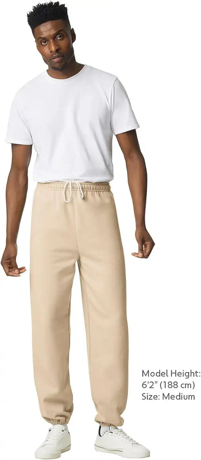 Gildan Adult Fleece Elastic Bottom Sweatpants, Style G18200
