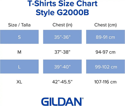 Gildan Youth Ultra Cotton T-Shirt, Style G2000B, Multipack
