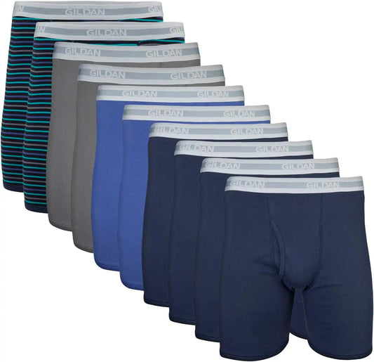 Gildan mens Underwear Boxer Briefs, Multipack