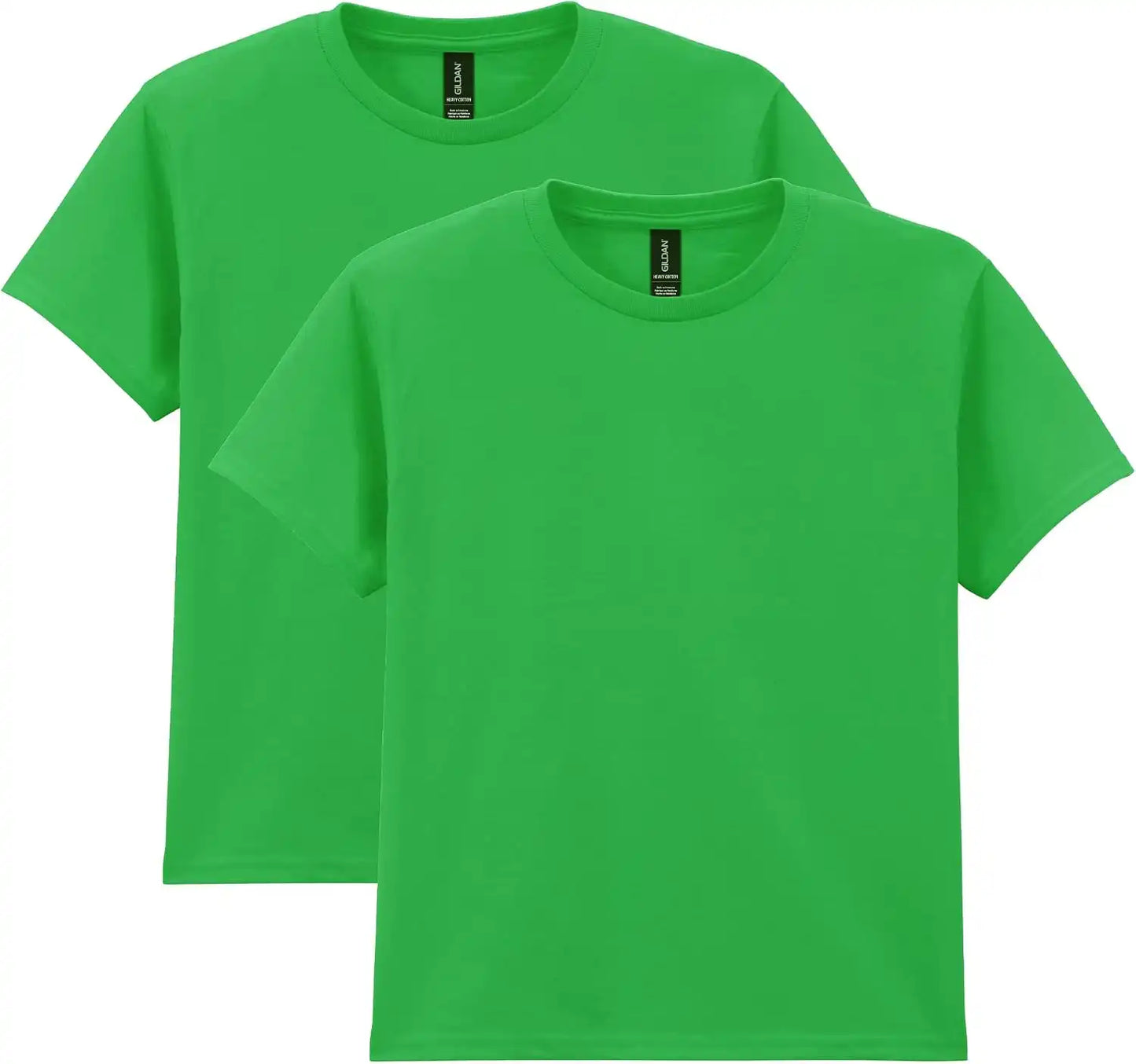 Gildan Unisex-Child Gildan Youth Heavy Cotton T-Shirt, Style G5000b, 2-Pack