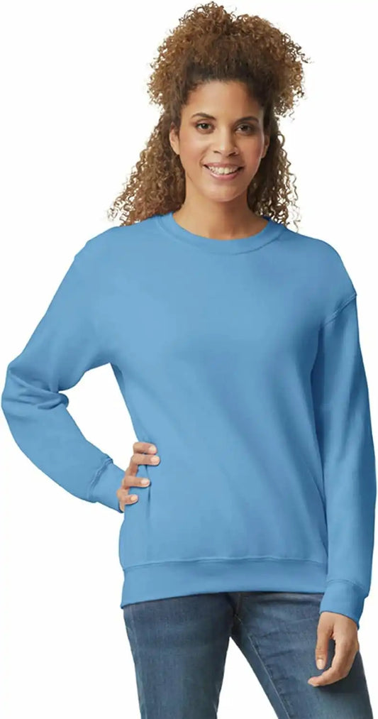 Gildan Unisex Adult Fleece Crewneck Sweatshirt, Style G18000, Multipack