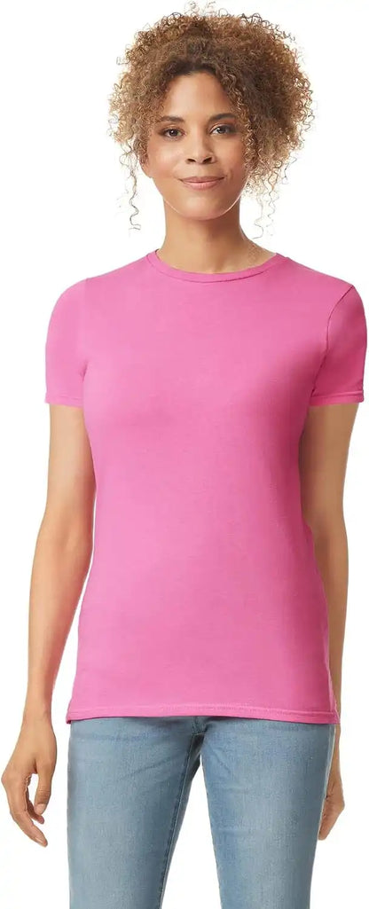 Gildan Womens Softstyle Cotton T-Shirt, Style G64000l, Multipack