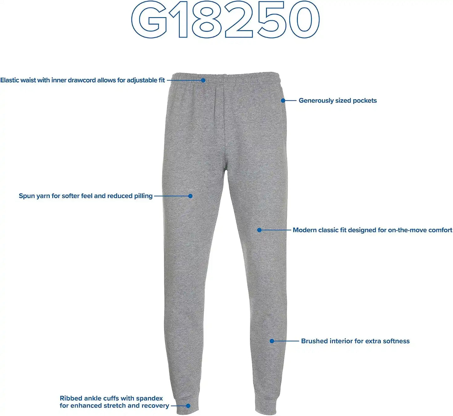 Gildan Adult Fleece Jogger, Style G18250