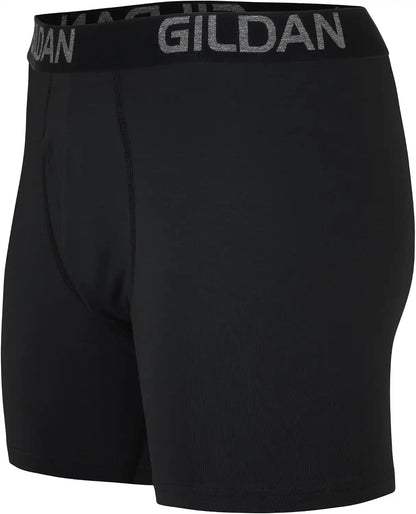 Gildan Men's Underwear Cotton Stretch Boxer Briefs, Multipack