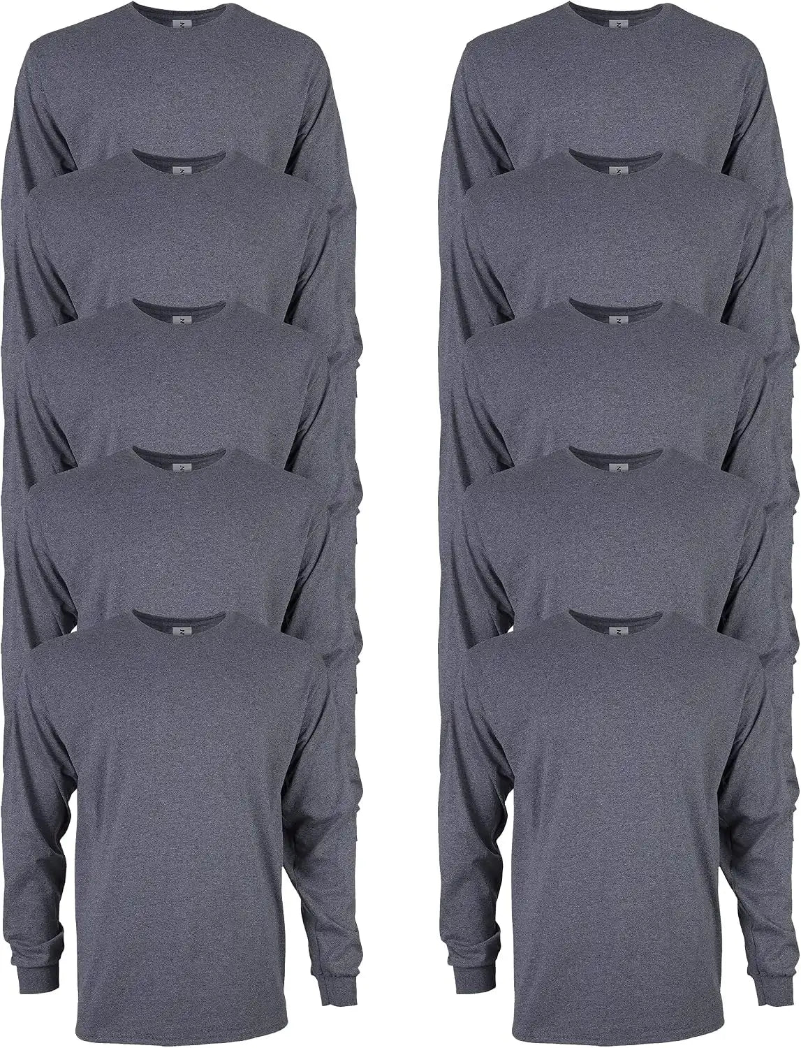 Gildan Adult Ultra Cotton Long Sleeve T-Shirt, Style G2400, Multipack