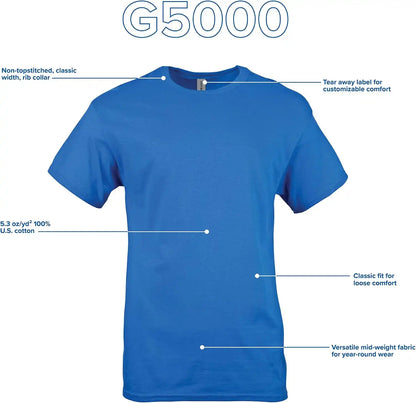 Gildan Adult Heavy Cotton T-Shirt, Style G5000