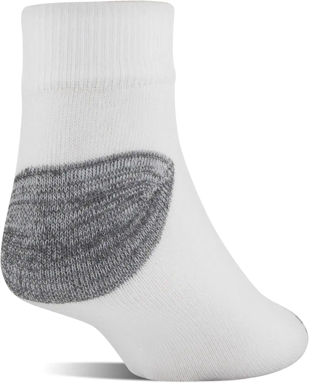 Gildan Men's Polyester Half Cushion Low Cut Socks, 12-pack