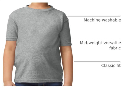 Gildan Youth Toddler T-Shirt, Style G5100P, 2-Pack