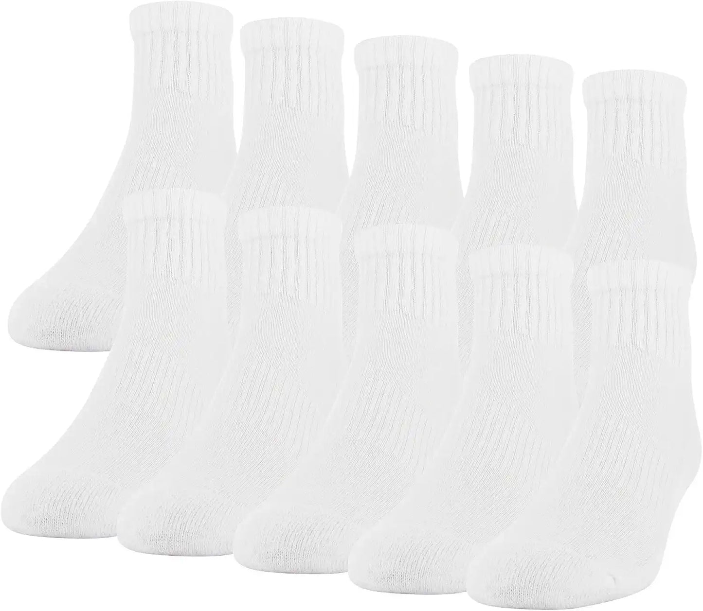 Gildan Men's Active Cotton Ankle Socks (10-Pack)