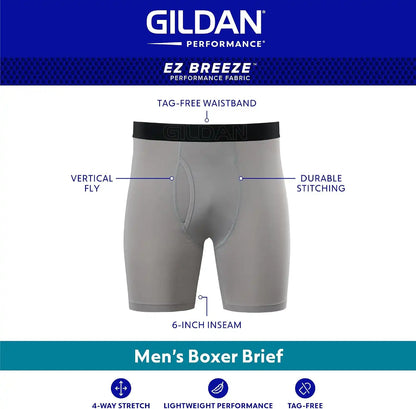 Gildan Men's Performance Underwear Boxer Briefs