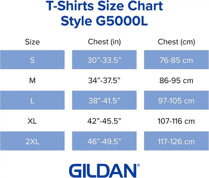 Gildan Women's Heavy Cotton T-Shirt, Style G5000L, 2-Pack