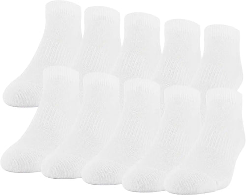 Gildan Men's Active Cotton Low Cut Socks (10-Pairs)