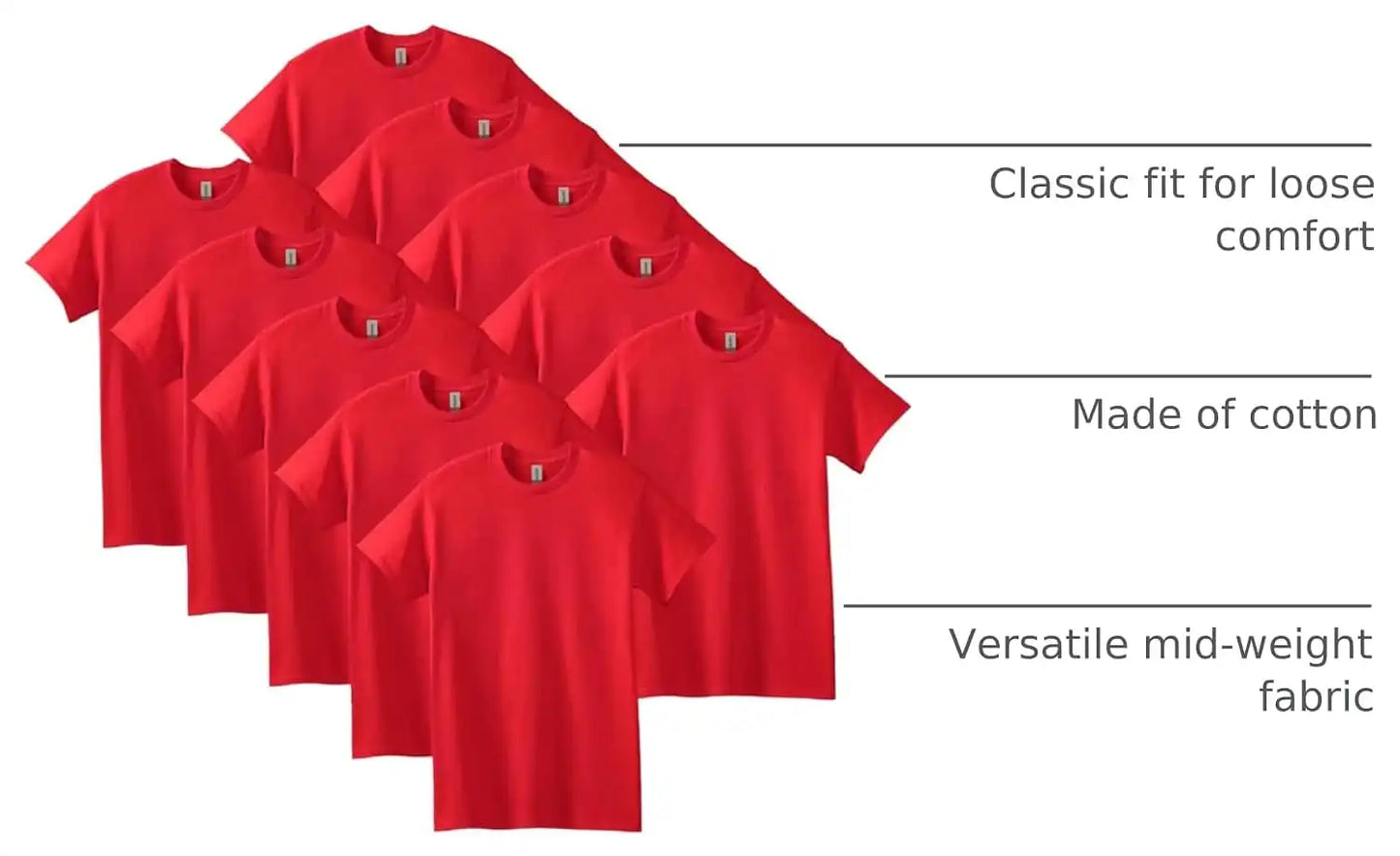 Gildan Adult Heavy Cotton T-Shirt, Style G5000