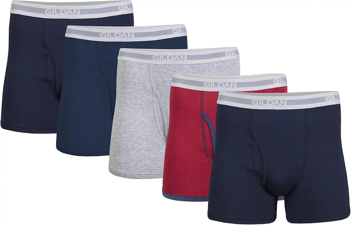 Gildan mens Underwear Boxer Briefs, Multipack