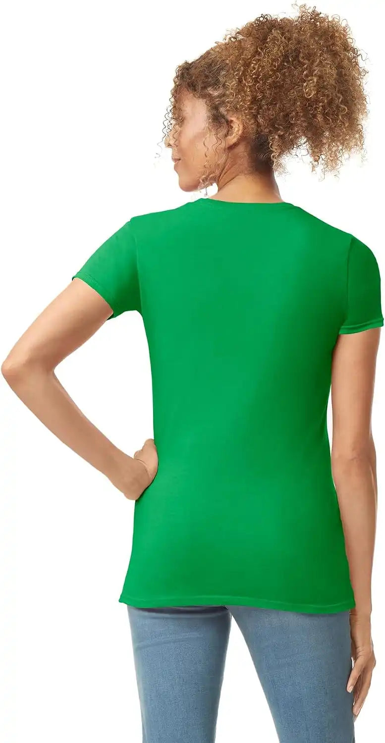 Gildan Womens Softstyle Cotton T-Shirt, Style G64000l, Multipack