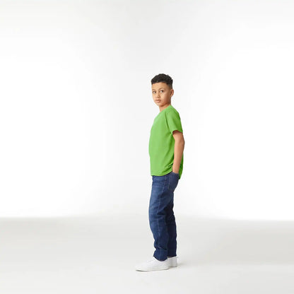 Gildan Unisex-Child Gildan Youth Heavy Cotton T-Shirt, Style G5000b, 2-Pack
