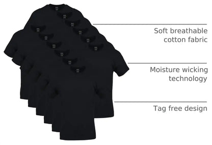 Gildan Men's Crew T-Shirts, Multipack, Style G1100