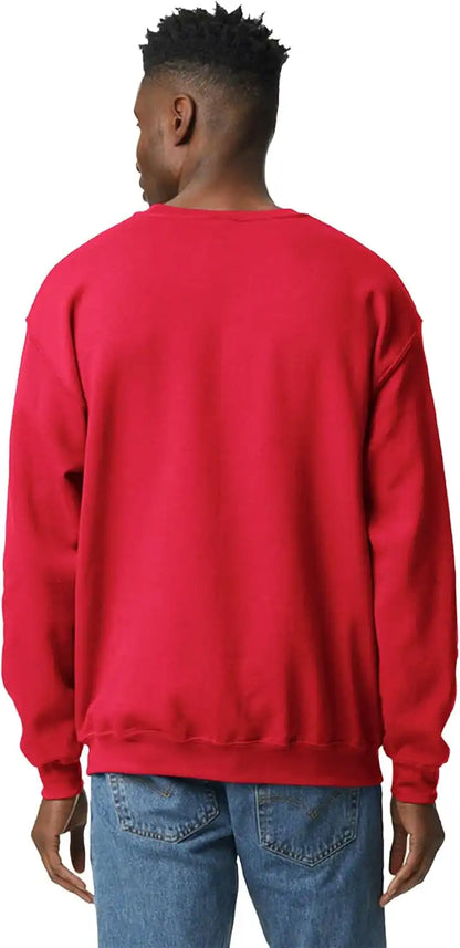 Gildan Unisex Adult Fleece Crewneck Sweatshirt, Style G18000, Multipack