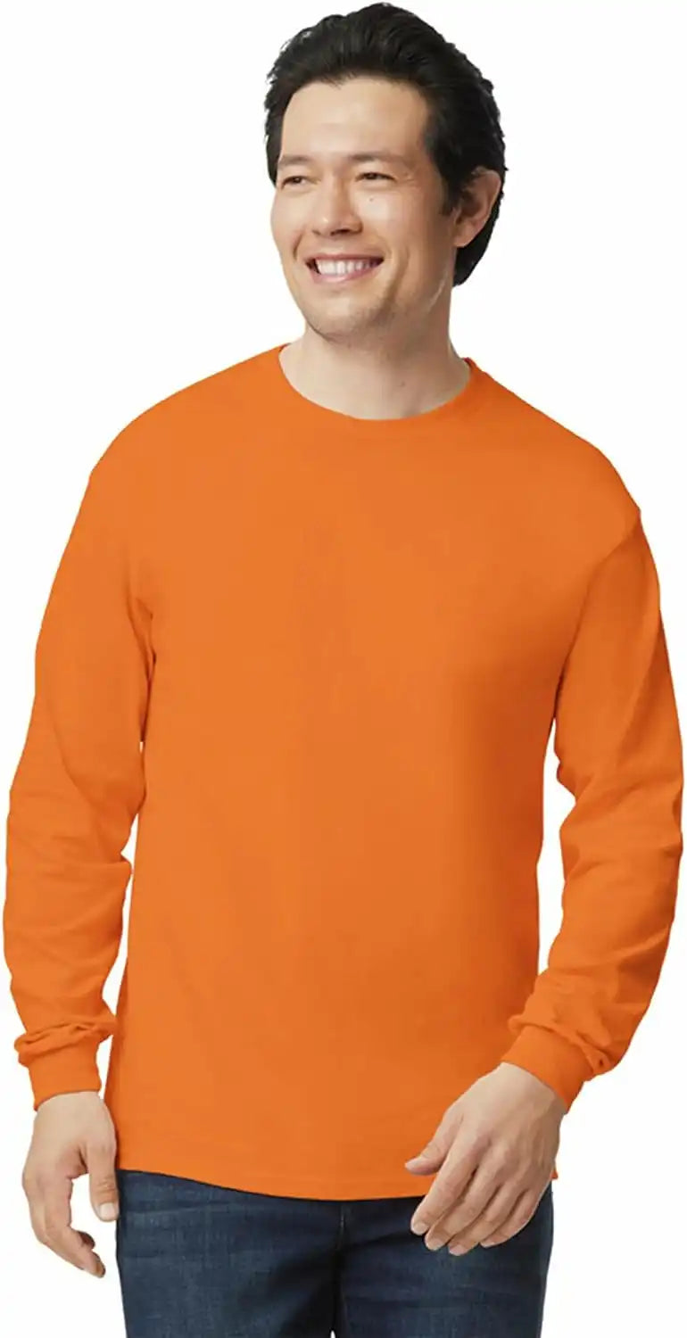 Gildan Adult Ultra Cotton Long Sleeve T-Shirt, Style G2400, Multipack