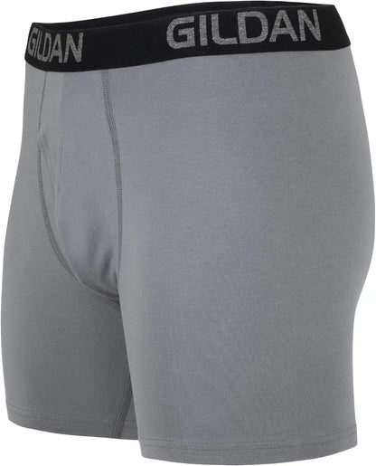 Gildan Men's Underwear Cotton Stretch Boxer Briefs, Multipack