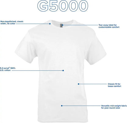 Gildan Adult Heavy Cotton T-Shirt, Style G5000