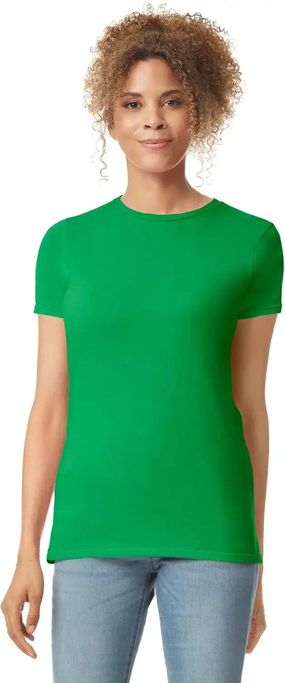Gildan Womens Softstyle Cotton T-Shirt, Style G64000l, Multipack