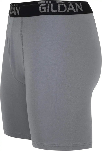 Gildan Men's Underwear Cotton Stretch Boxer Briefs, Multipack