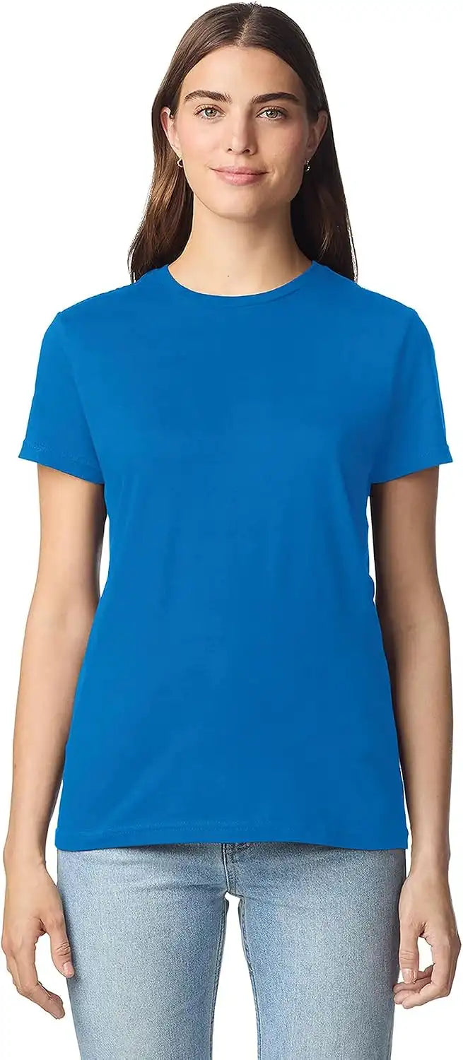Gildan Womens Softstyle Cotton T-Shirt, Style G64000l, Multipack
