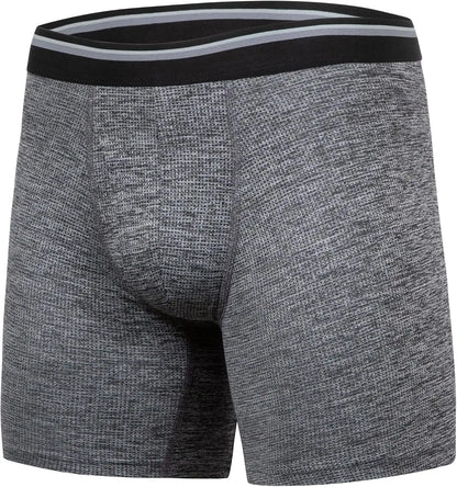 Gildan Men's Underwear Performance DriftKnit Modern Boxer Briefs, 2-Pack