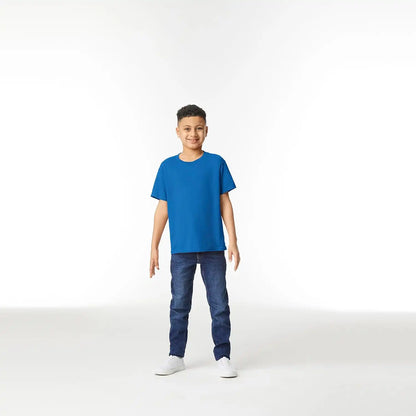 Gildan Unisex-Child Gildan Youth Heavy Cotton T-Shirt, Style G5000b, 2-Pack