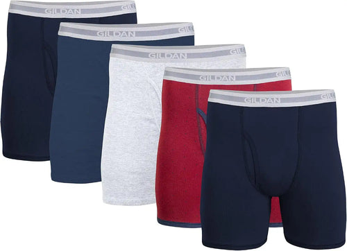 Gildan mens Underwear Boxer Briefs, Multipack