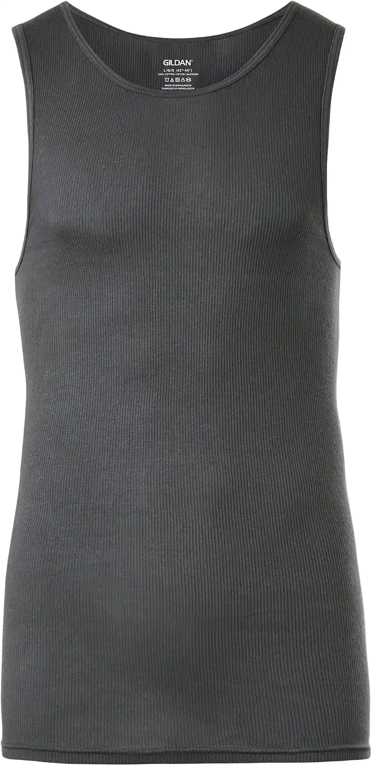 Gildan Men's A-Shirts Tanks Multipack