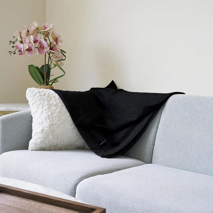Gildan Heavy Blend Fleece Blanket, Style G18900, Black, 50" x 60"