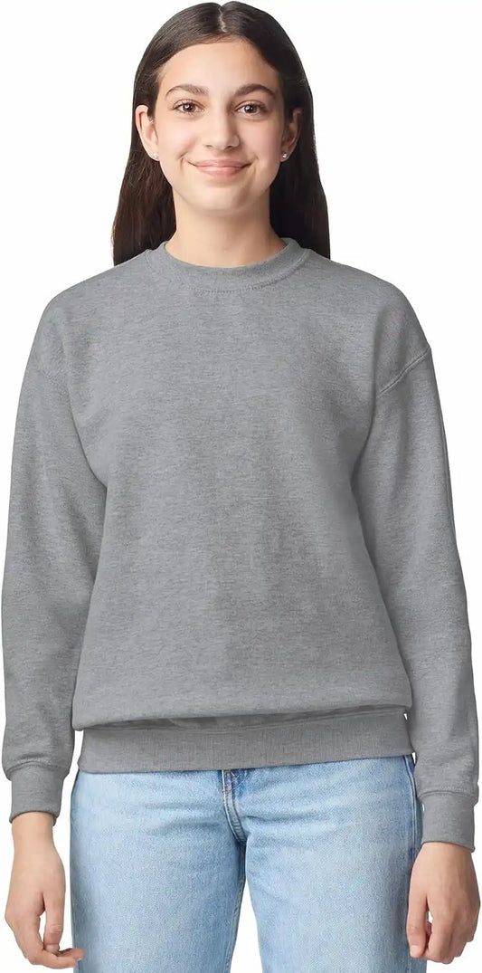 Gildan Kids' Fleece Crewneck Sweatshirt, Style G18000b