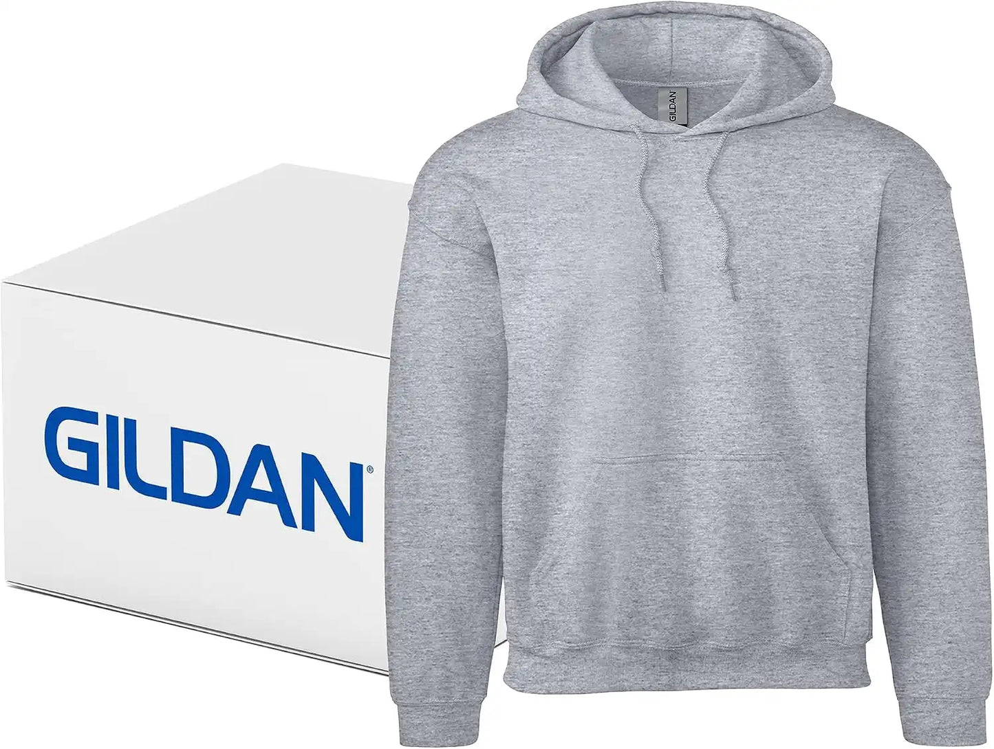 Gildan Adult Fleece Hoodie Sweatshirt, Style G18500, Multipack